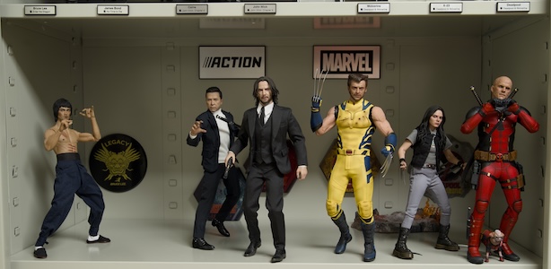 12-inch Figures Shelf 1 - Action/Marvel